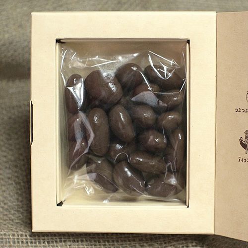 ミルクチョコアーモンドパッケージ
