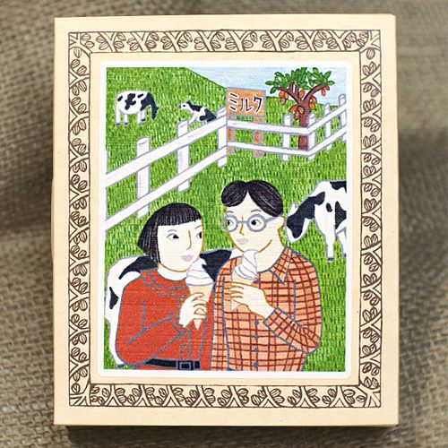 カシューナッツミルクチョコパッケージ