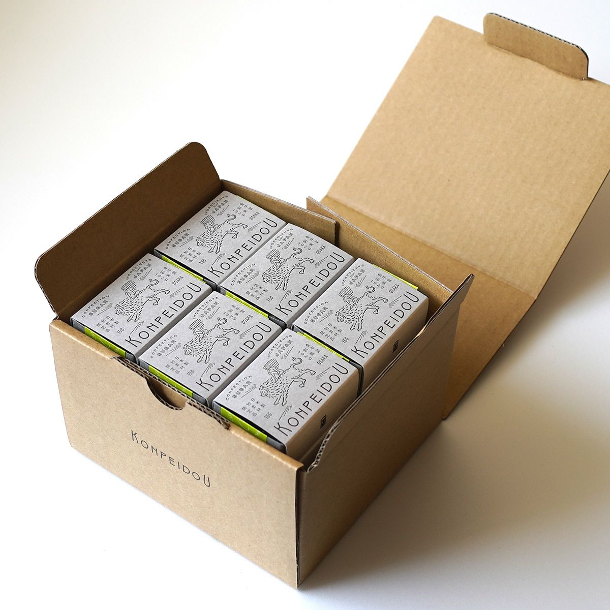 金平堂小箱24箱セット_抹茶外箱