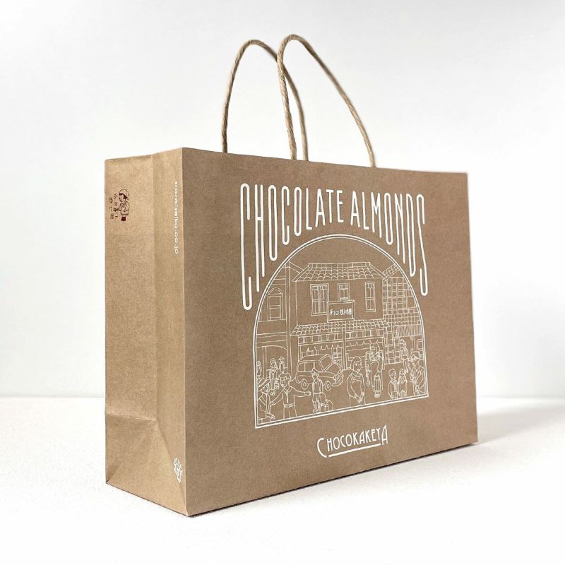 チョコ掛け屋 手提げ紙袋 | 佐々木製菓:大阪金平糖・チョコ製造